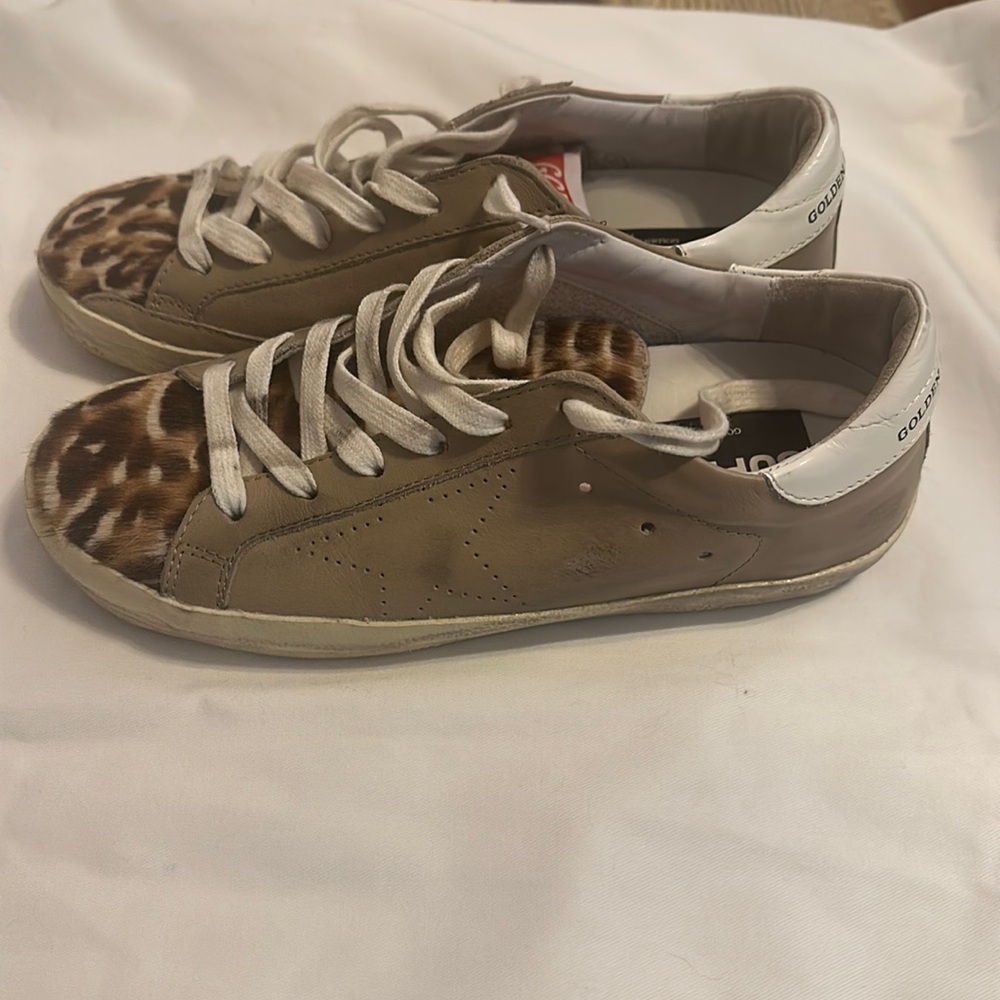 Golden Goose Superstar sneakers, size 38 or US 8